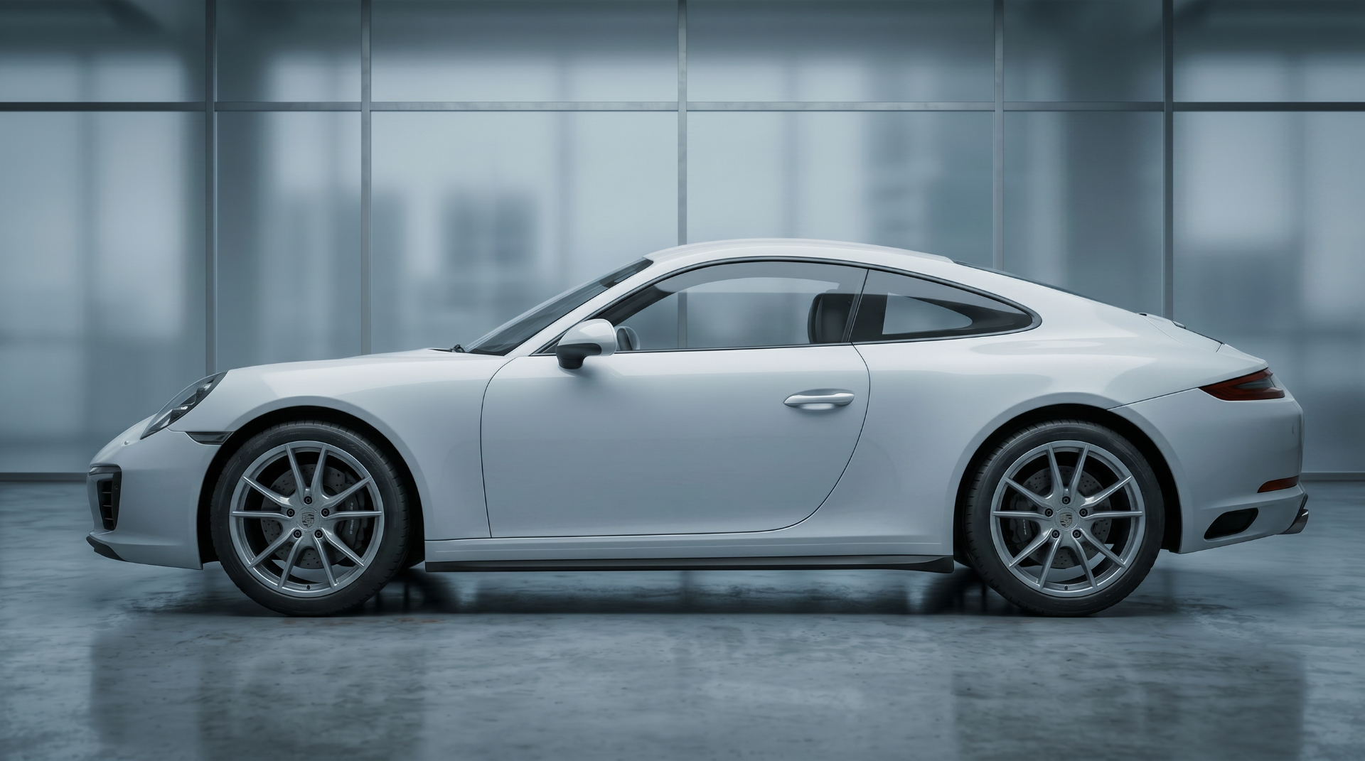 Porsche 911 før og etter bilpleie hos Arcas Detailing AS